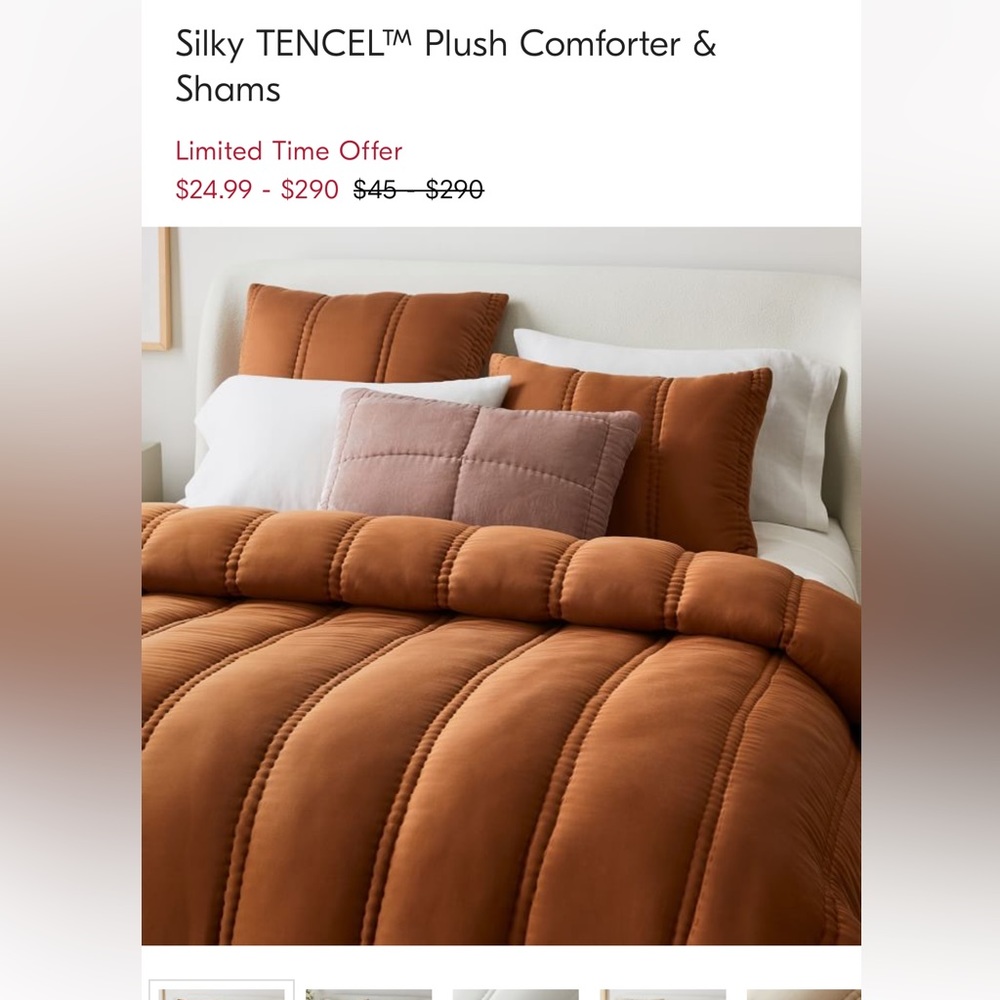 West Elm King Size comforter in original packaging. Brand new